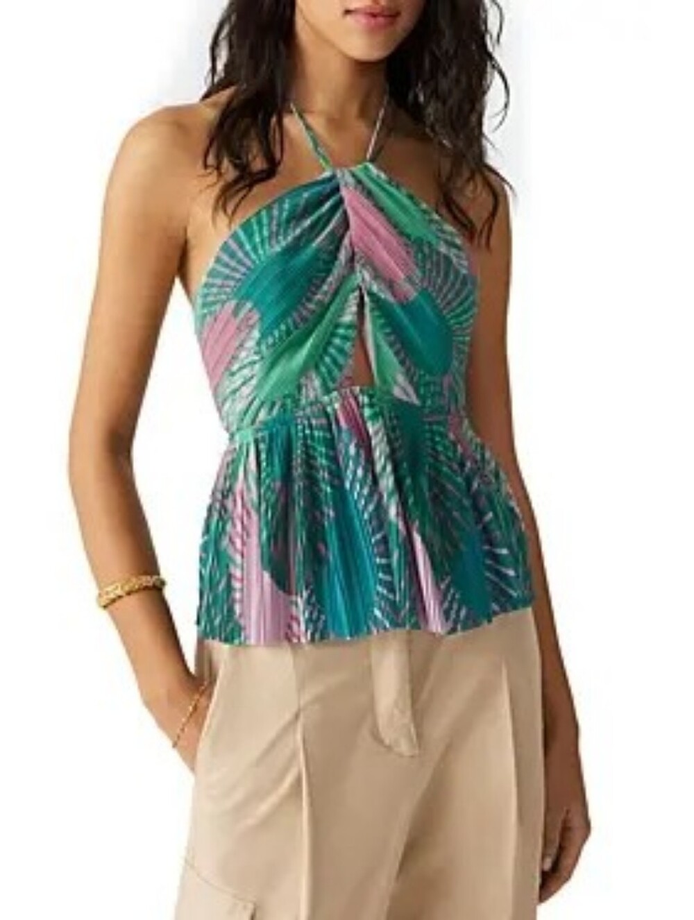 ba&sh Nellie Halter Top L NWT
